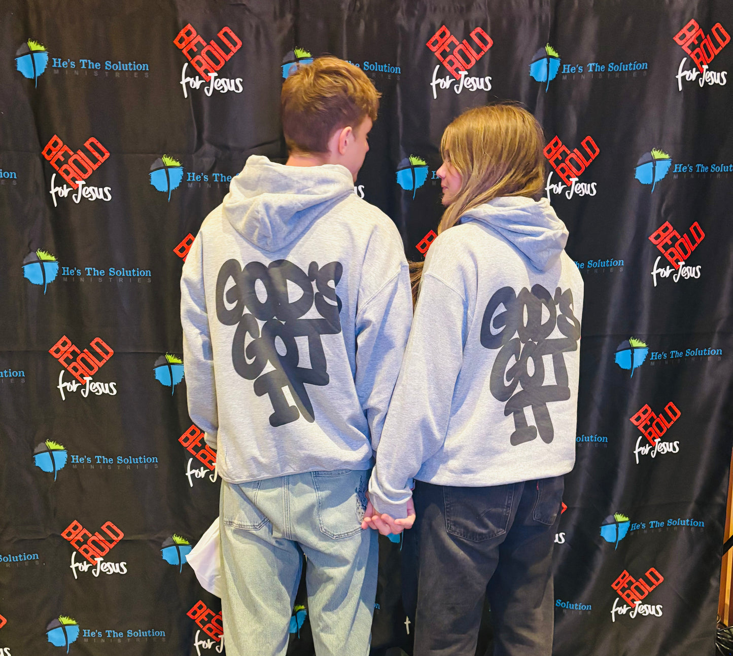 Gods Got It Grey Hoodie