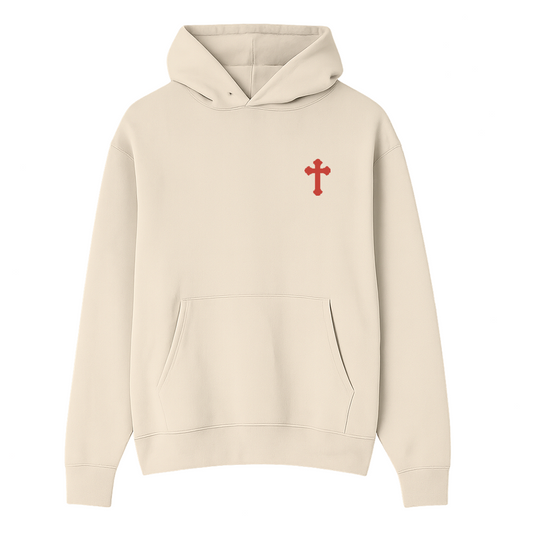 Jesus Wept Tan Hoodie