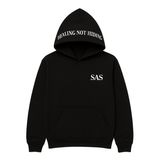 Healing Not Hiding Hoodie