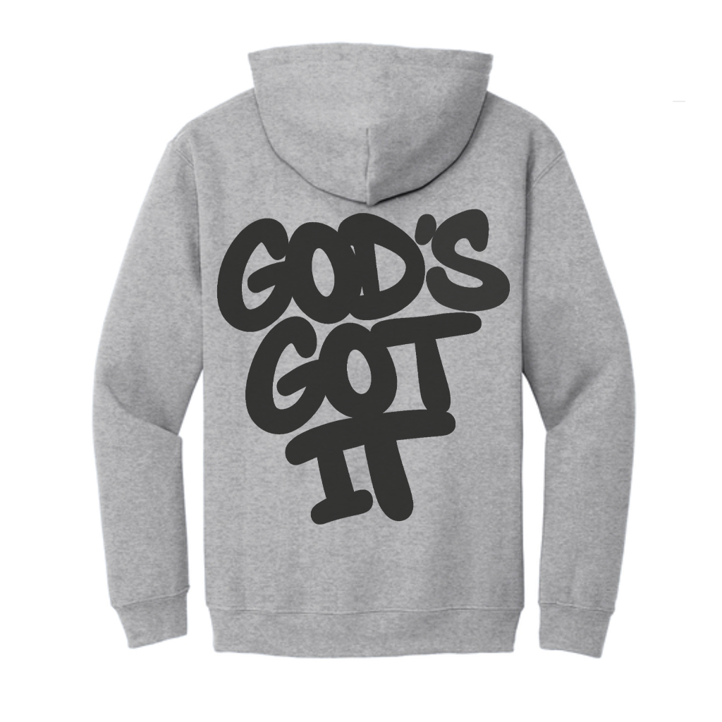 Gods Got It Grey Hoodie