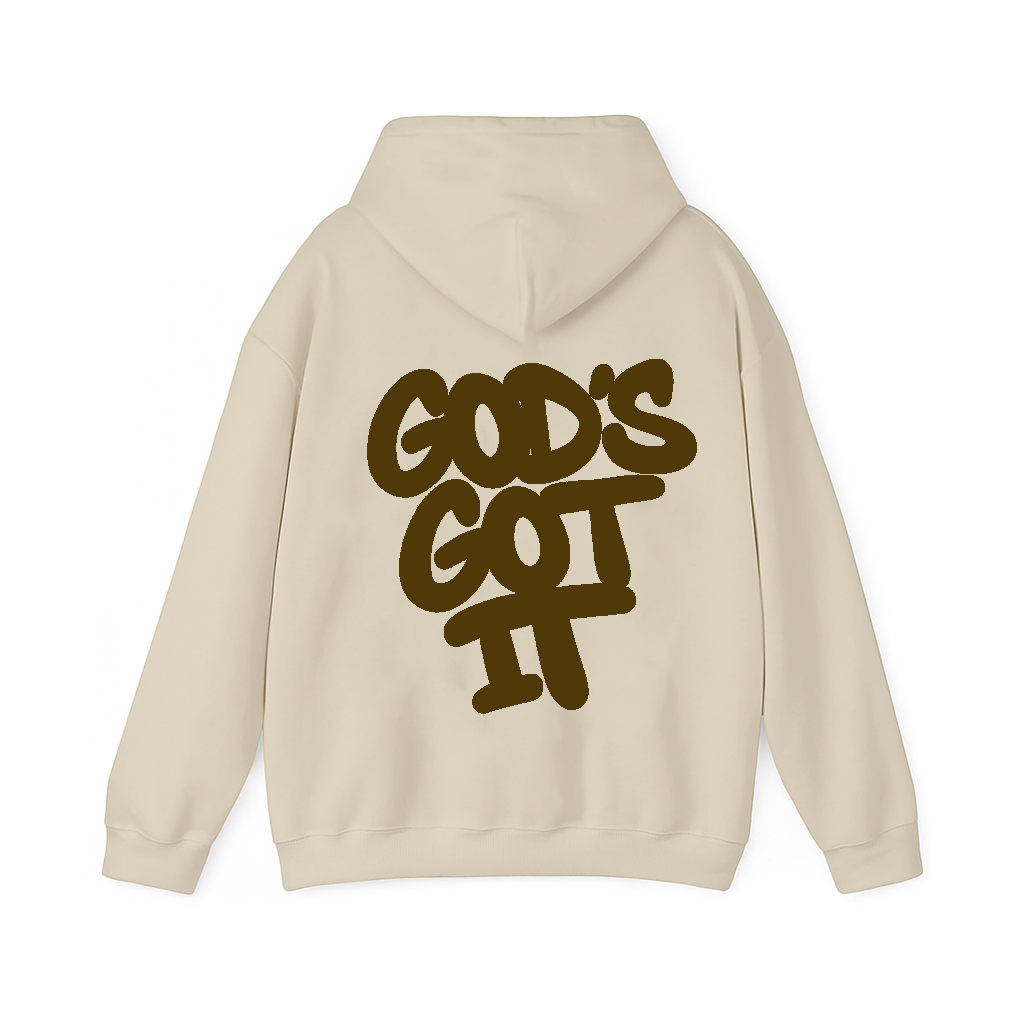 Gods God It Natural Hoodie