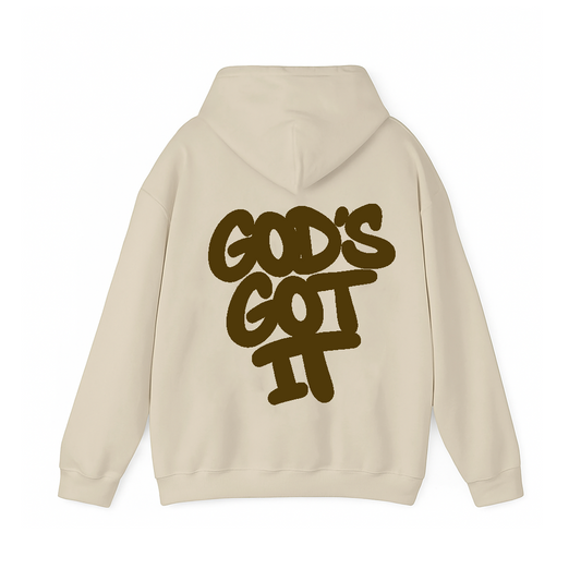 Gods God It Natural Hoodie