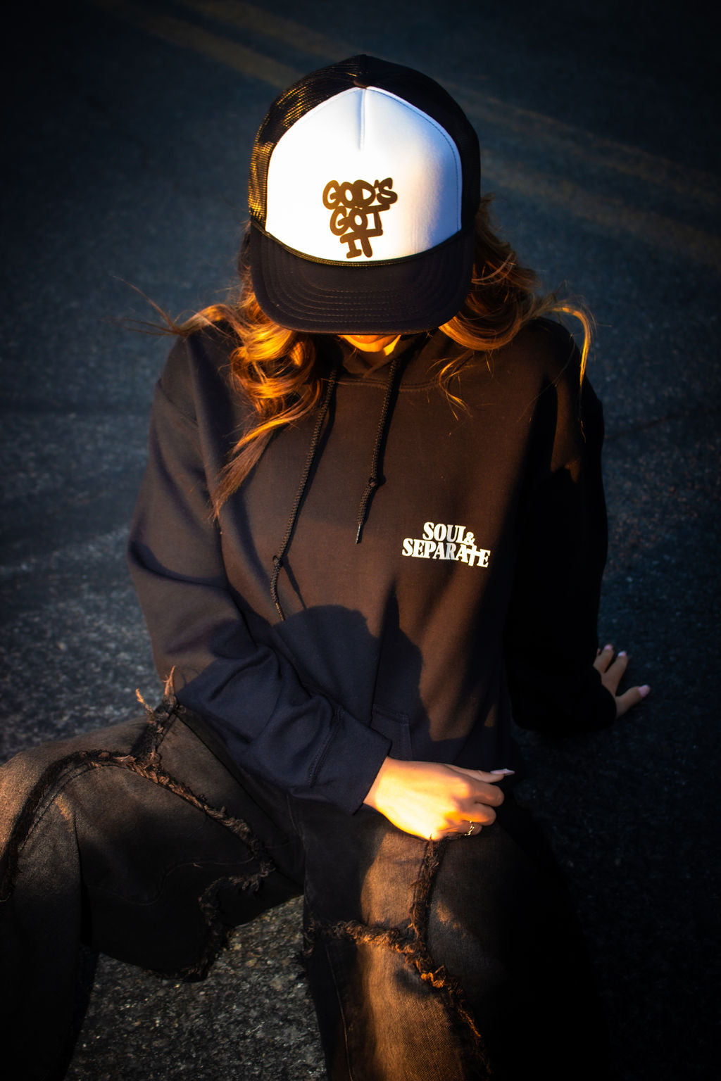 Gods Got It Black Hoodie