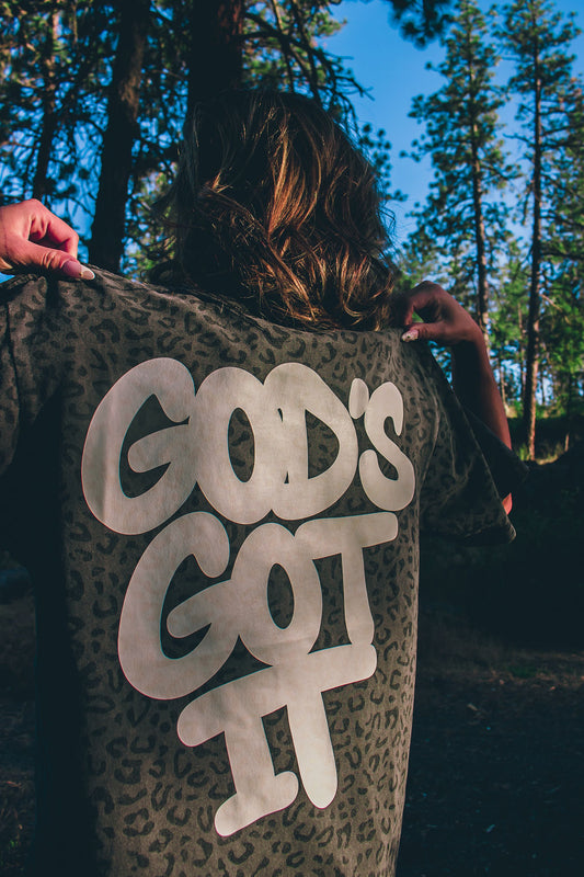 Grey Leopard Gods Got It
