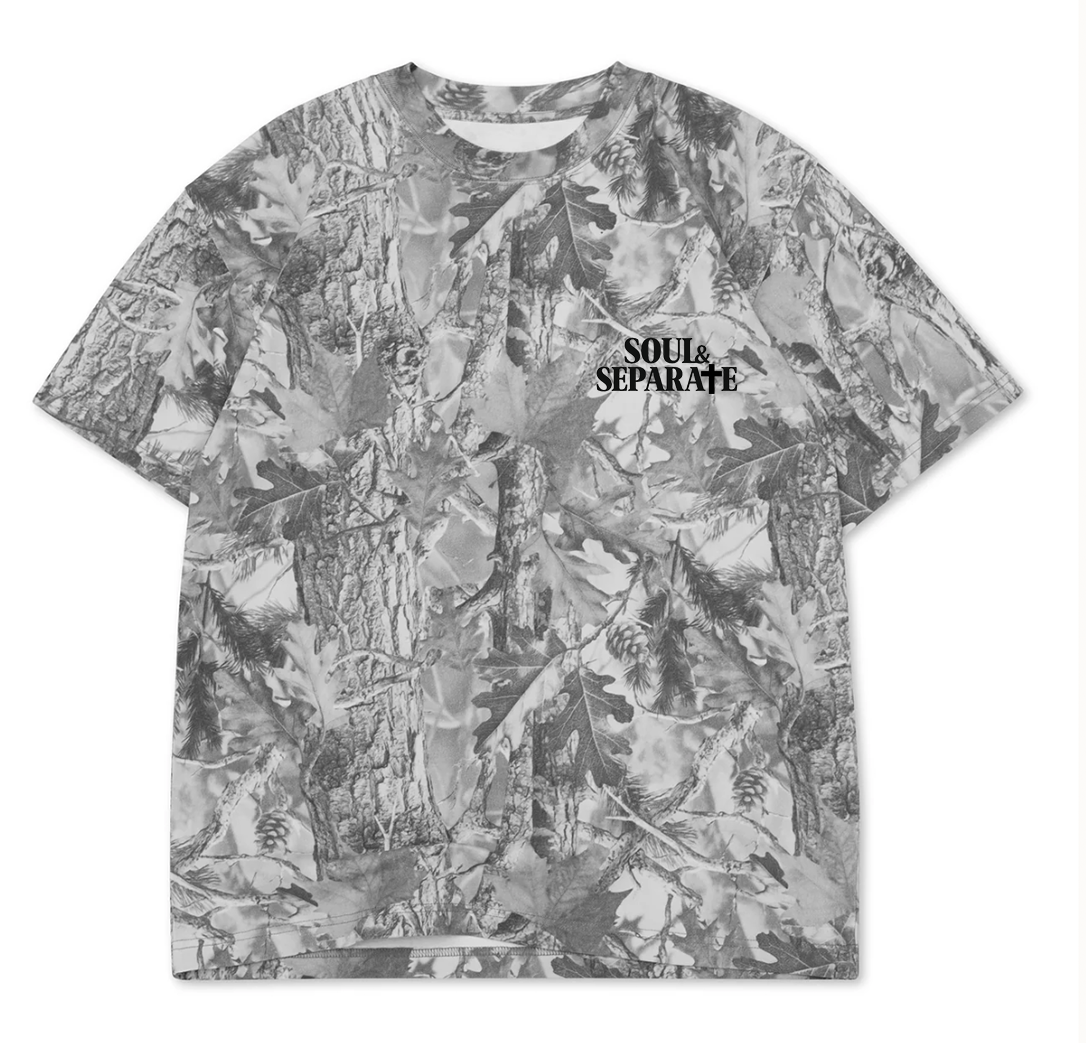 Vintage Grey Wood Camo Gods Got It